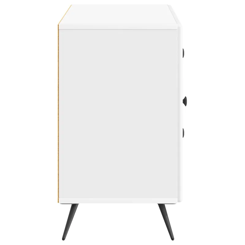 Kabalas Itin blizgi balta 89 x 34,5 x 60 cm Apdirbta mediena