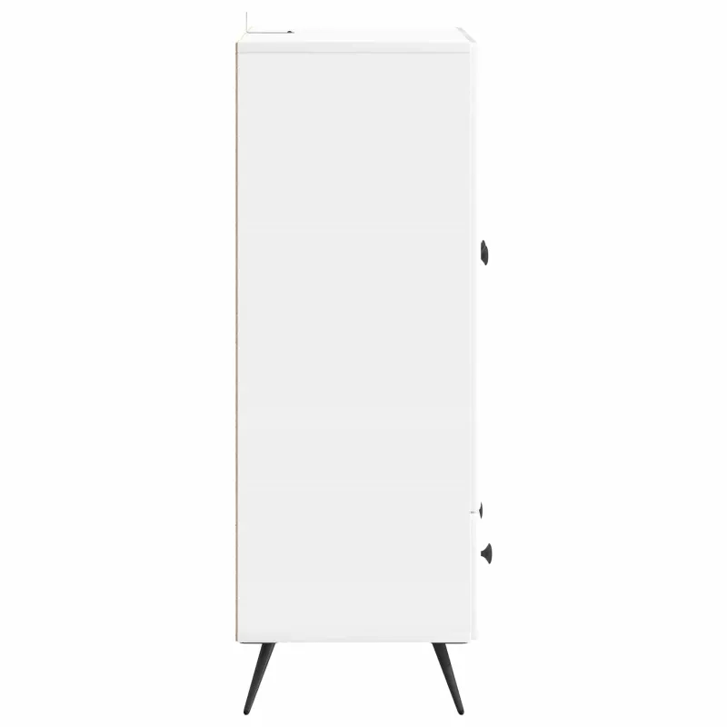 Kabalas Itin blizgi balta 66 x 34,5 x 95 cm Apdirbta mediena