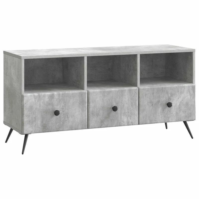 Televizoriaus spintelė Betono pilka 102 x 34,5 x 50 cm