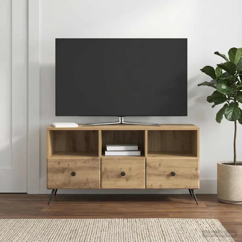 Televizoriaus spintelė Artisano ąžuolo 102 x 34,5 x 50 cm
