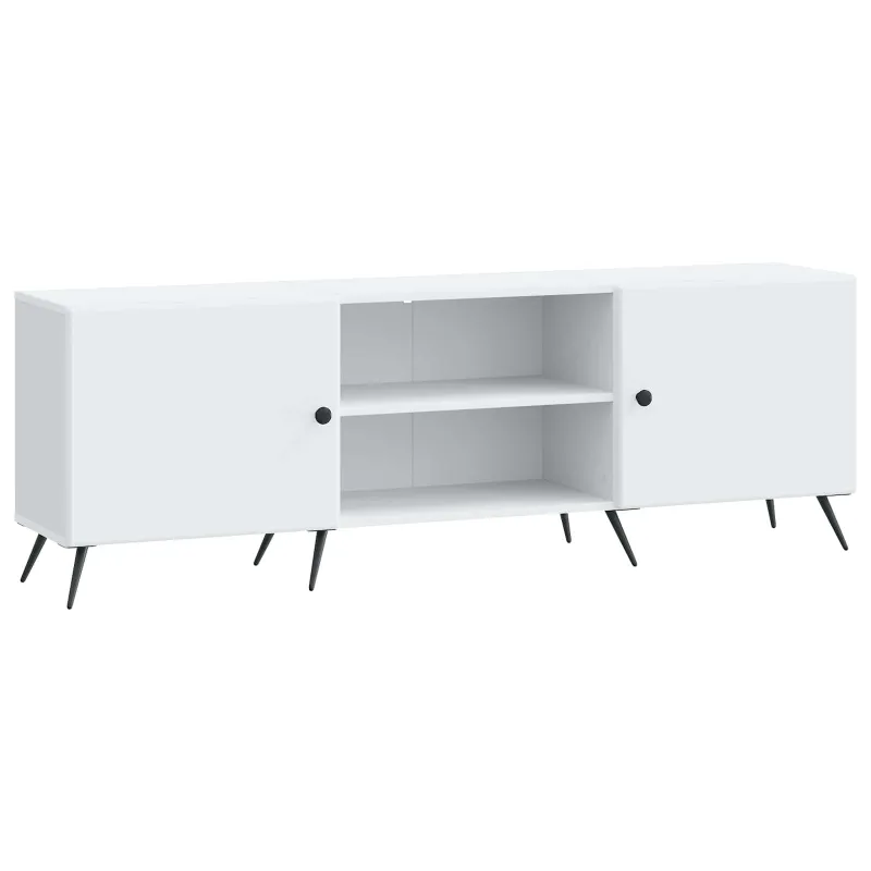 Televizoriaus spintelė Balta 150 x 31 x 50 cm Apdirbta mediena