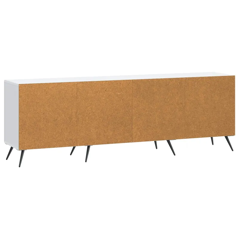 Televizoriaus spintelė Balta 150 x 31 x 50 cm Apdirbta mediena
