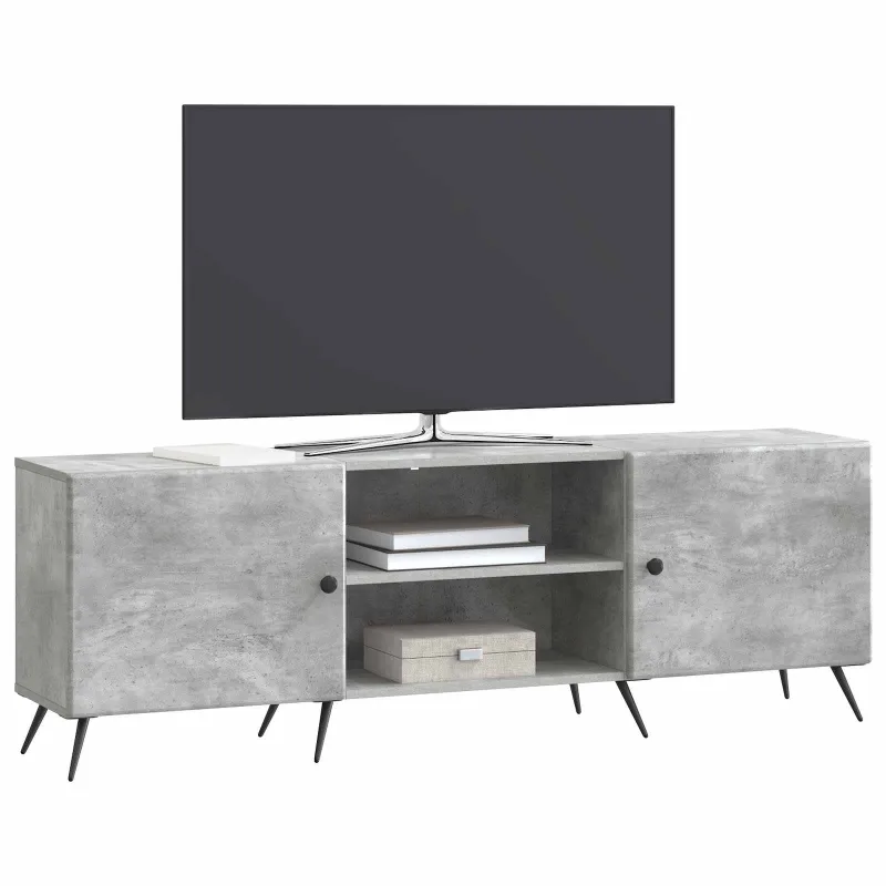 Televizoriaus spintelė Betono pilka 150 x 31 x 50 cm