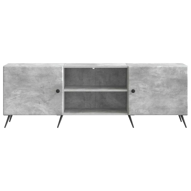 Televizoriaus spintelė Betono pilka 150 x 31 x 50 cm