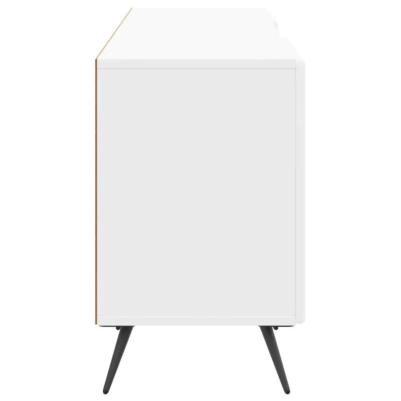Televizoriaus spintelė Itin blizgi balta 150 x 31 x 50 cm