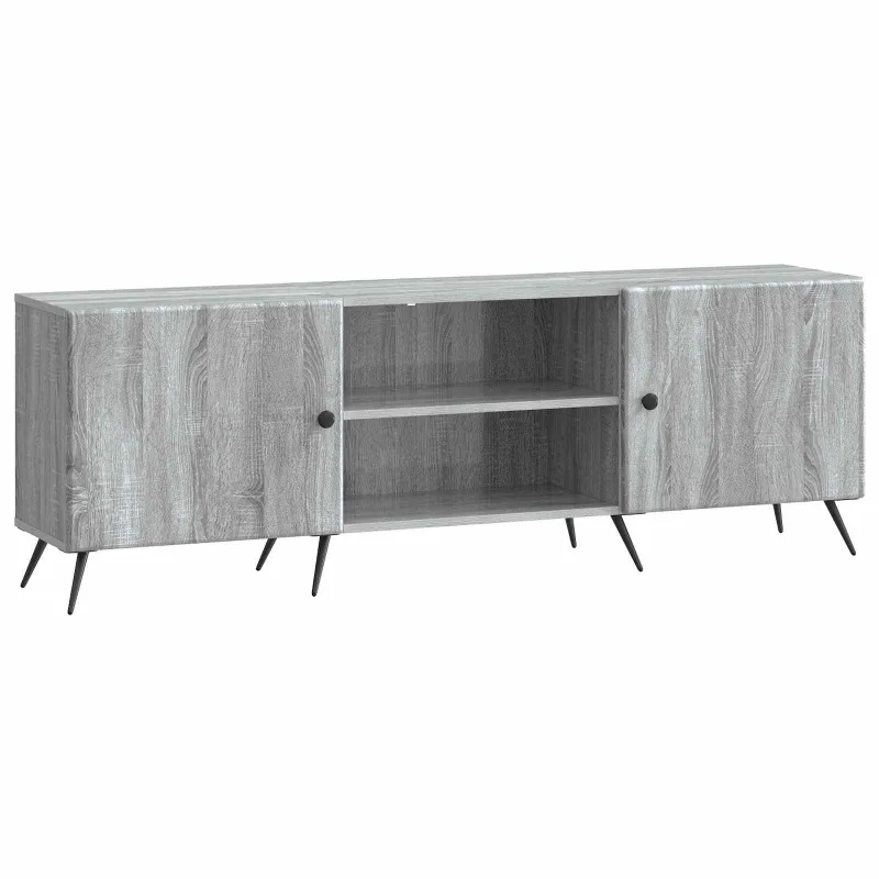 Televizoriaus spintelė 150 x 31 x 50 cm Pilka sonoma ąžuolo