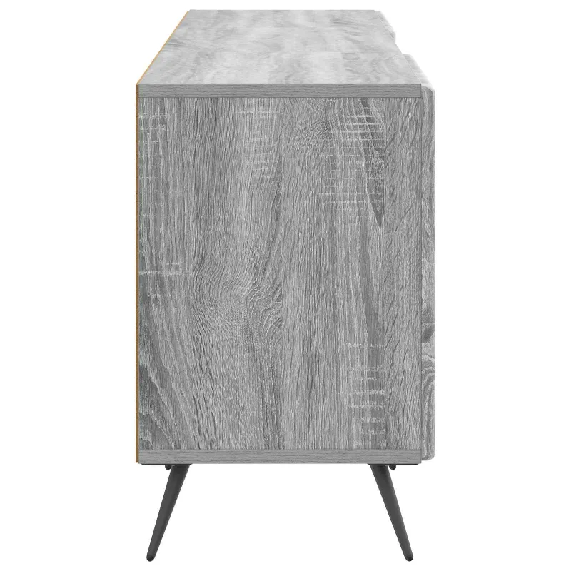 Televizoriaus spintelė 150 x 31 x 50 cm Pilka sonoma ąžuolo