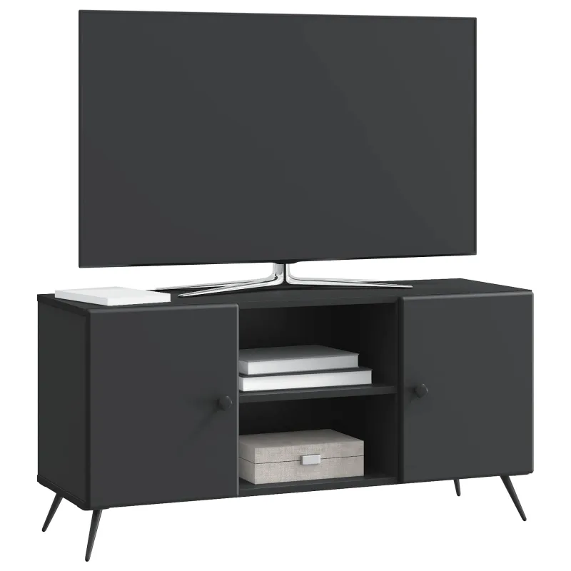 Televizoriaus spintelė Juoda 102 x 34,5 x 50 cm