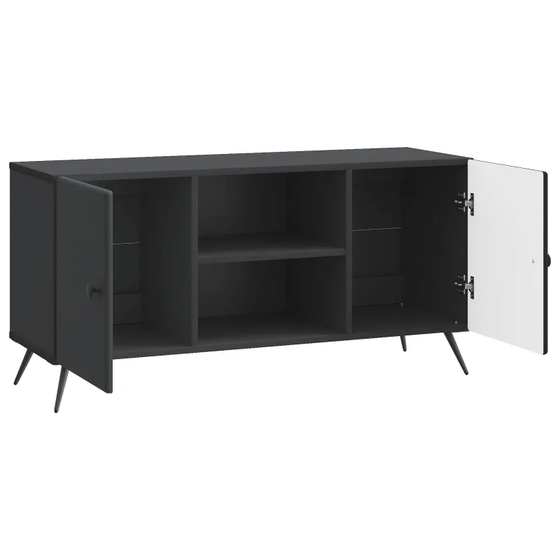 Televizoriaus spintelė Juoda 102 x 34,5 x 50 cm