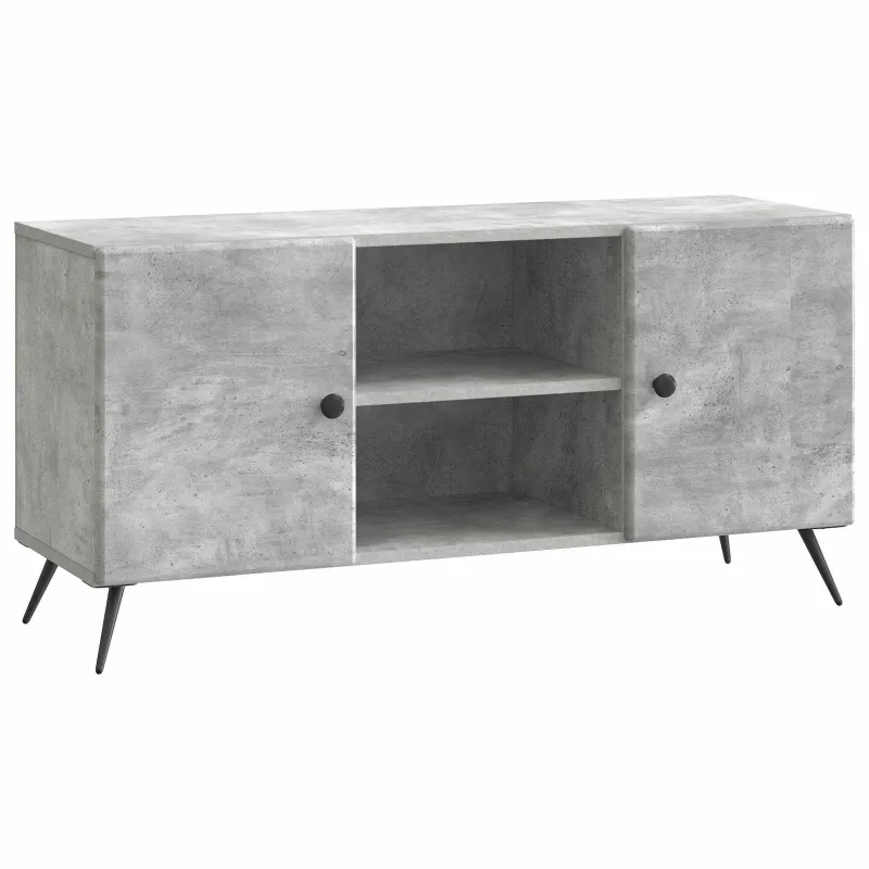Televizoriaus spintelė Betono pilka 102 x 34,5 x 50 cm