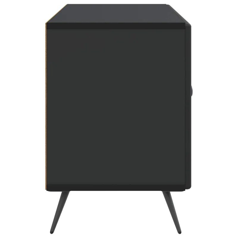 Televizoriaus spintelė Juoda 99 x 34,5 x 50 cm Apdirbta mediena