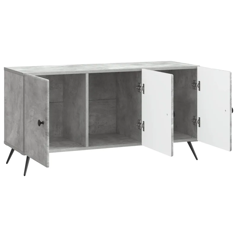 Televizoriaus spintelė Betono pilka 99 x 34,5 x 50 cm