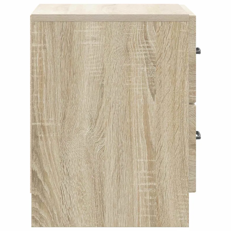 Šalia lovos spintelė 2 pcs Sonoma ąžuolas 43 x 34,5 x 44,5 cm