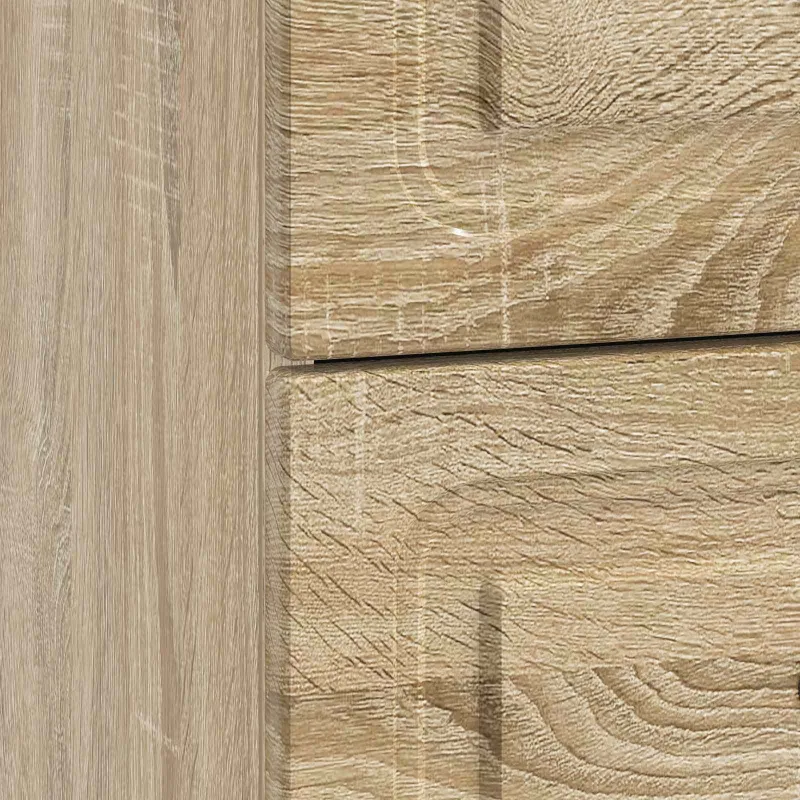 Šalia lovos spintelė 2 pcs Sonoma ąžuolas 43 x 34,5 x 44,5 cm