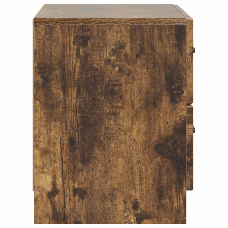 Šalia lovos spintelė Dūminio ąžuolo 62 x 34,5 x 44,5 cm