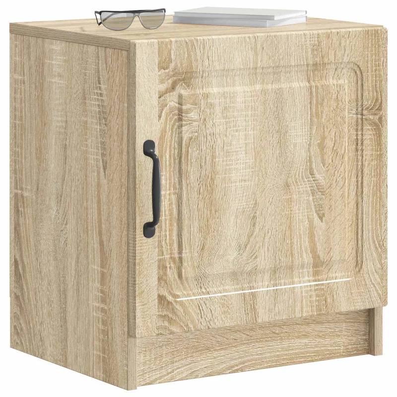 Šalia lovos spintelė 2 pcs Sonoma ąžuolas 43 x 34,5 x 47 cm