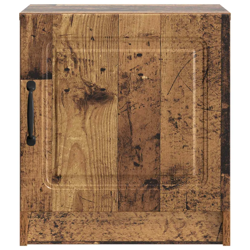 Šalia lovos spintelė 2 pcs Sendintos medienos 43 x 34,5 x 47 cm