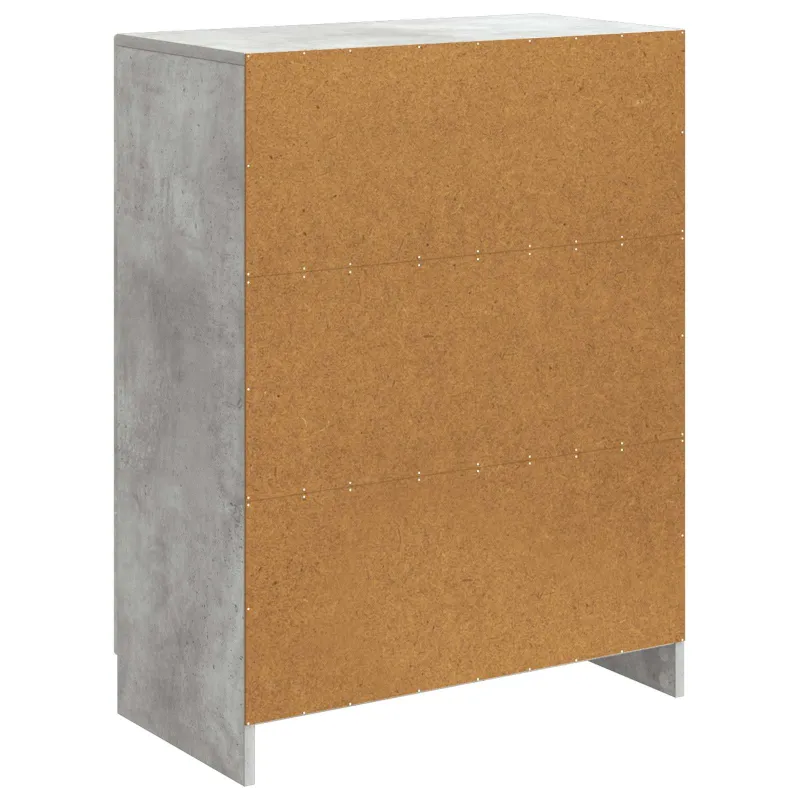 Kabalas Betono pilka 66 x 34,5 x 87 cm Apdirbta mediena
