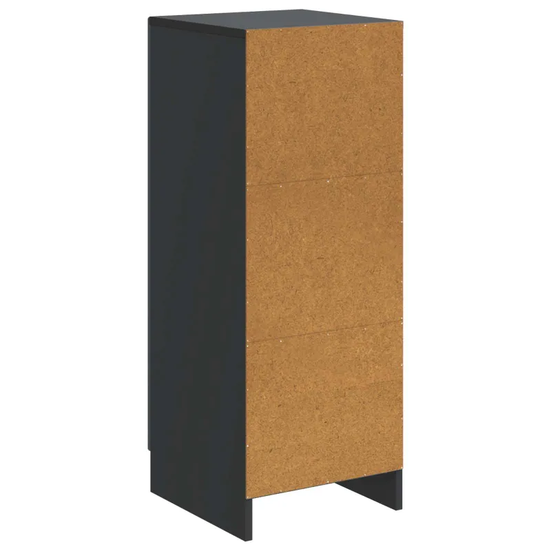 Kabalas Juoda 33 x 34,5 x 87 cm Apdirbta mediena