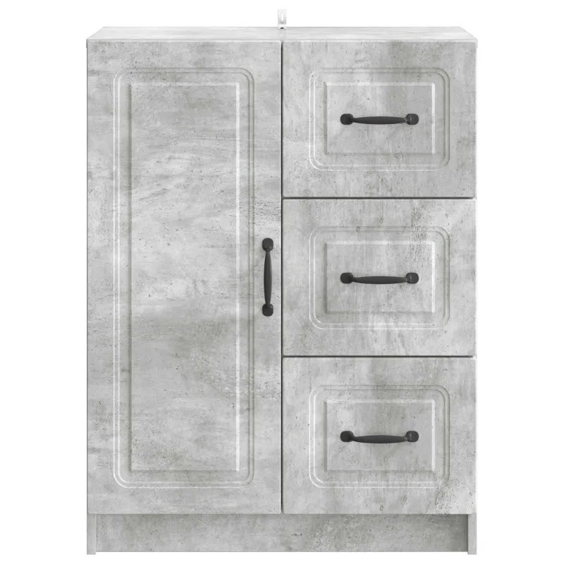 Kabalas Betono pilka 66 x 34,5 x 87 cm Apdirbta mediena