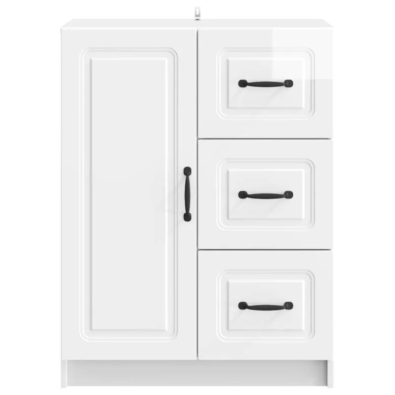 Kabalas Itin blizgi balta 66 x 34,5 x 87 cm Apdirbta mediena