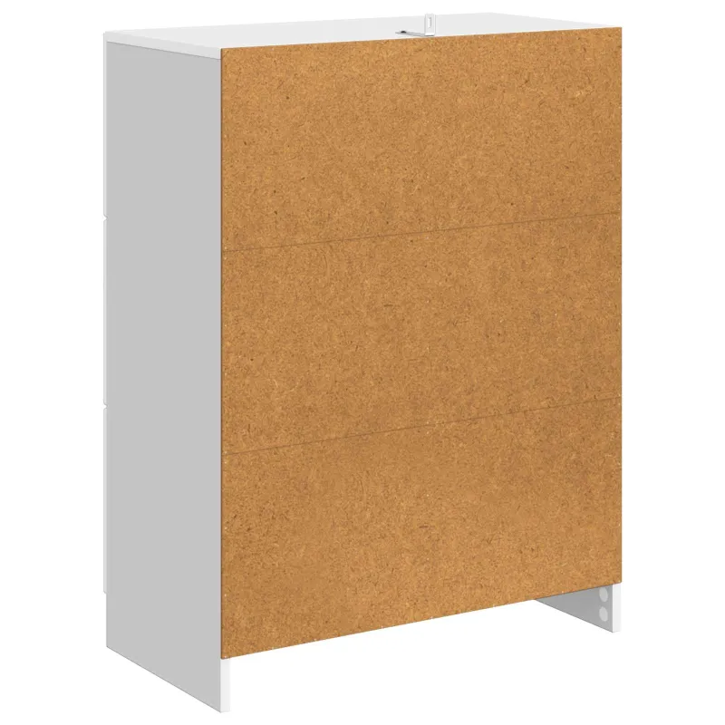 Kabalas Itin blizgi balta 66 x 34,5 x 87 cm Apdirbta mediena