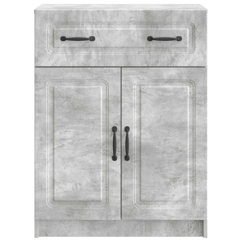 Kabalas Betono pilka 66 x 34,5 x 87 cm Apdirbta mediena