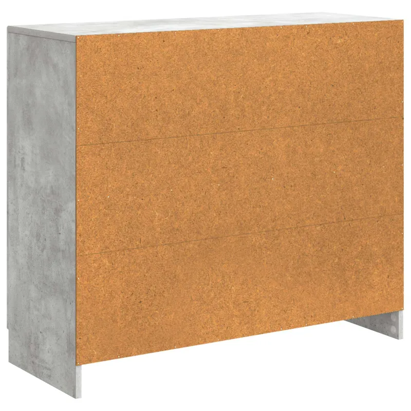 Kabalas Betono pilka 89 x 34,5 x 77 cm Apdirbta mediena