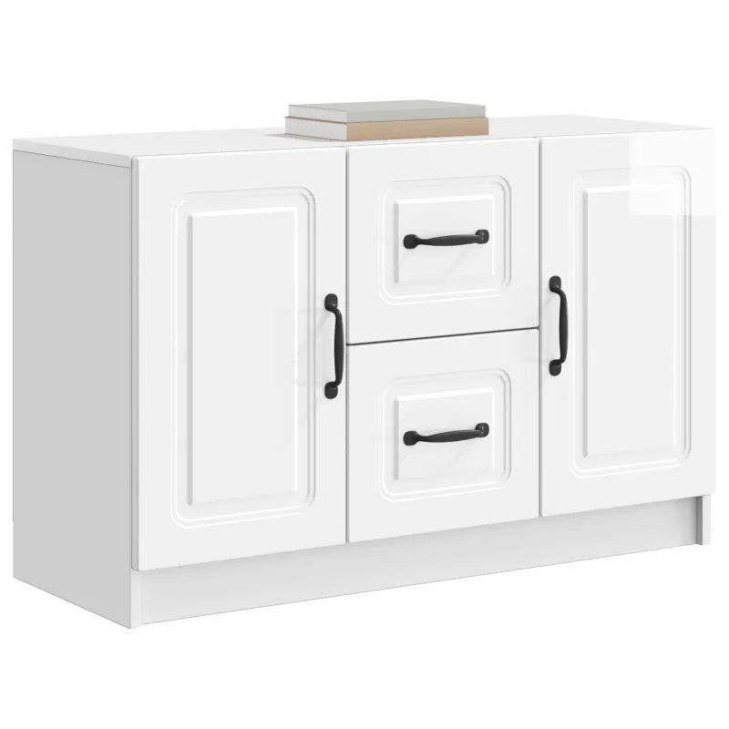 Kabalas Itin blizgi balta 89 x 34,5 x 57 cm Apdirbta mediena