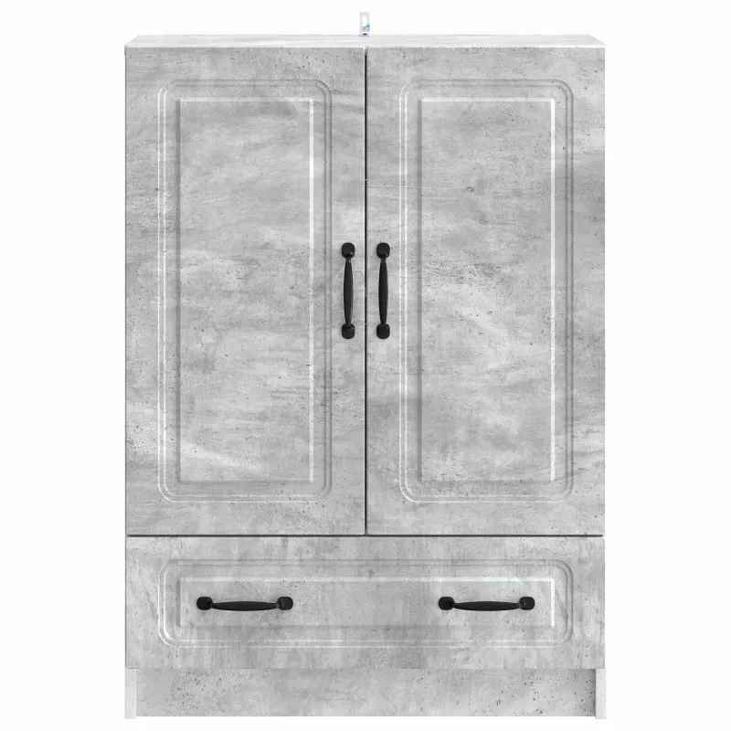 Kabalas Betono pilka 66 x 34,5 x 92 cm Apdirbta mediena