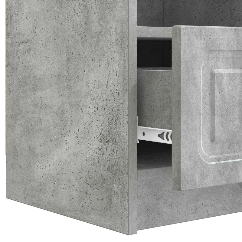 Televizoriaus spintelė Betono pilka 102 x 34,5 x 47 cm