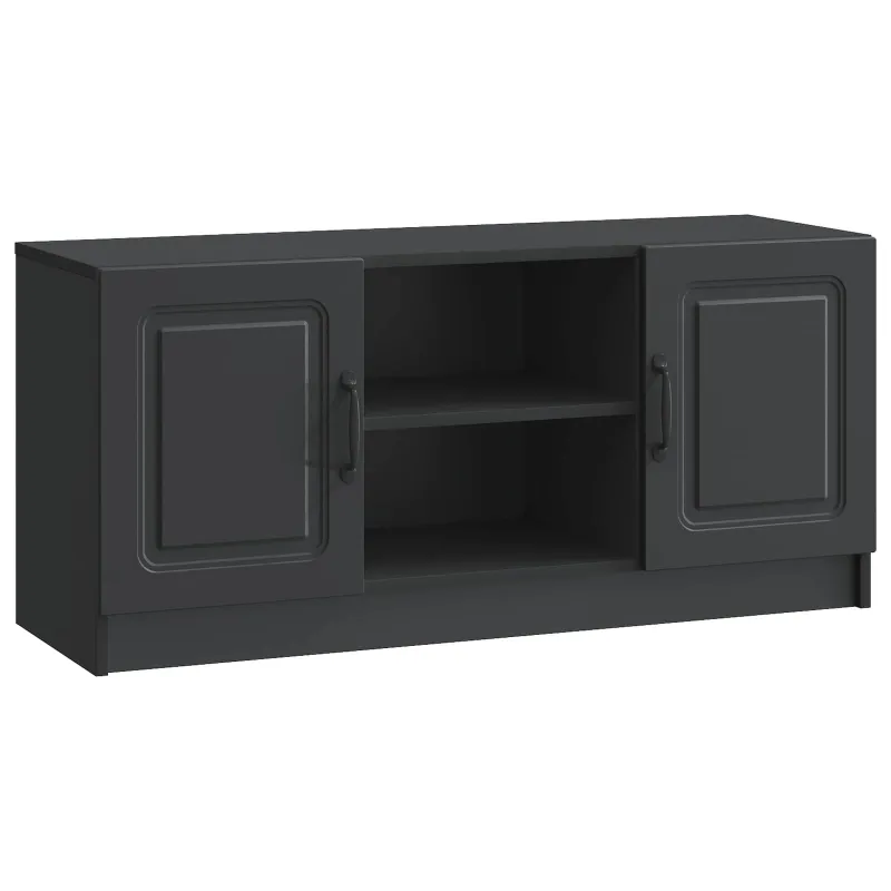 Televizoriaus spintelė Juoda 102 x 34,5 x 47 cm