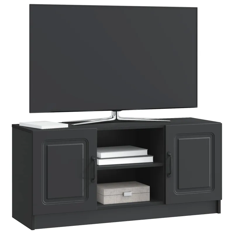 Televizoriaus spintelė Juoda 102 x 34,5 x 47 cm