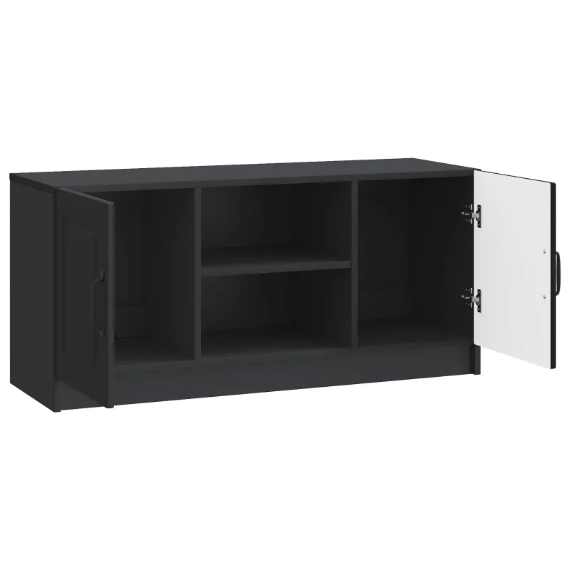 Televizoriaus spintelė Juoda 102 x 34,5 x 47 cm
