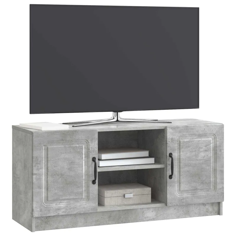 Televizoriaus spintelė Betono pilka 102 x 34,5 x 47 cm