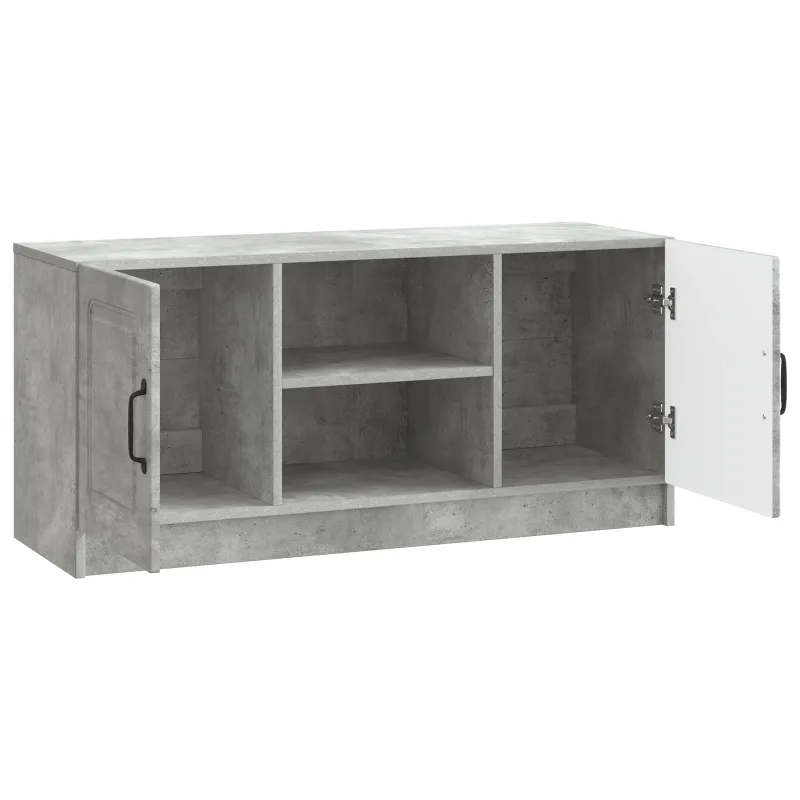 Televizoriaus spintelė Betono pilka 102 x 34,5 x 47 cm