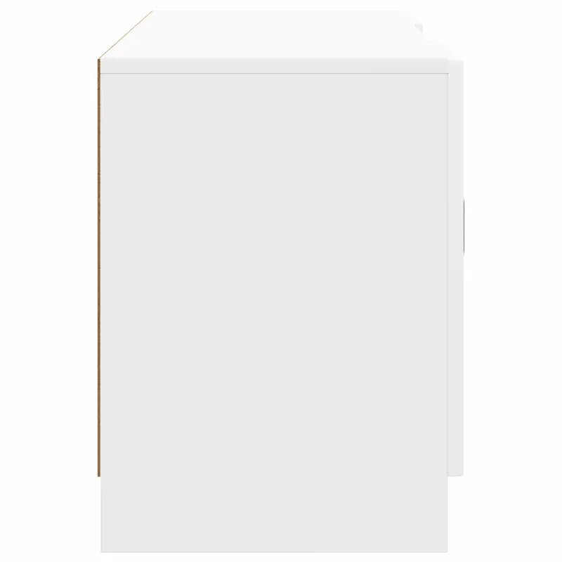 Televizoriaus spintelė Itin blizgi balta 102 x 34,5 x 47 cm