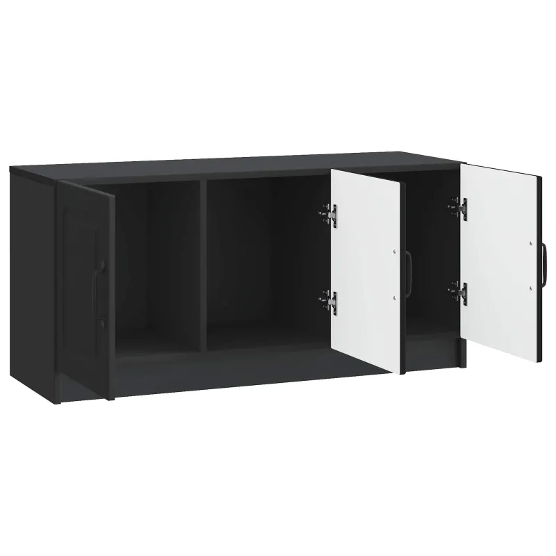 Televizoriaus spintelė Juoda 99 x 34,5 x 47 cm Apdirbta mediena