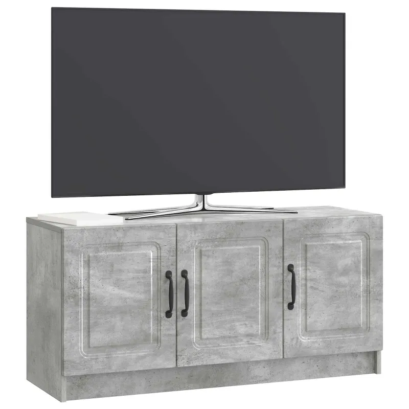 Televizoriaus spintelė Betono pilka 99 x 34,5 x 47 cm