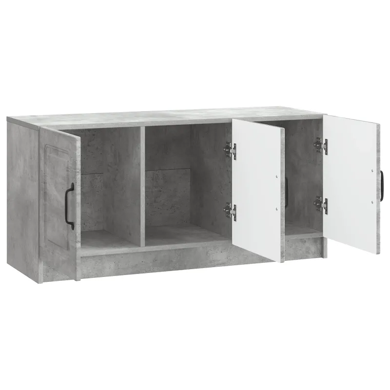 Televizoriaus spintelė Betono pilka 99 x 34,5 x 47 cm