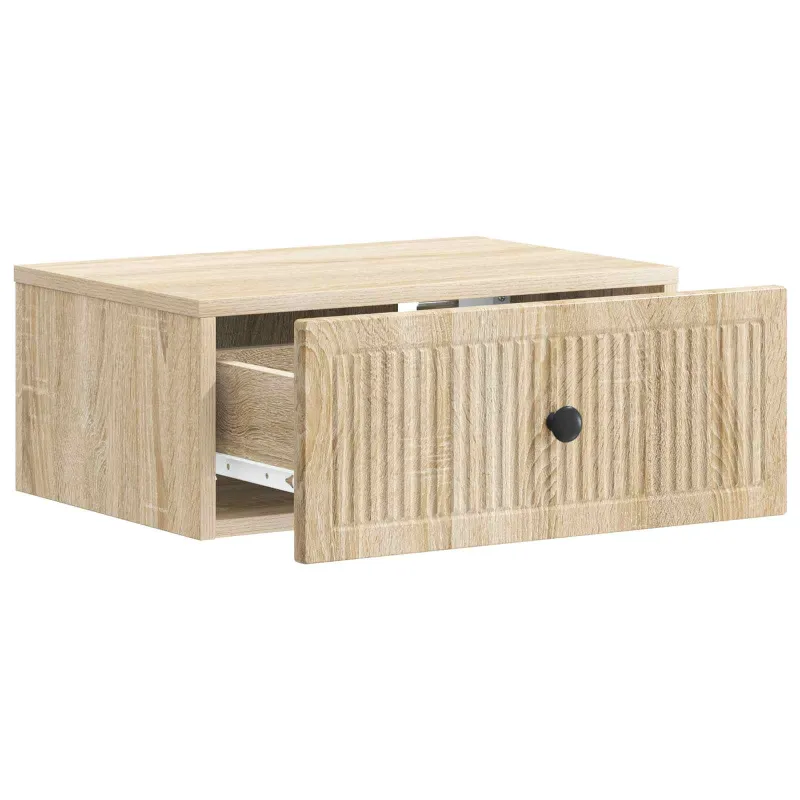 Šalia lovos spintelė 2 pcs Sonoma ąžuolas 49 x 34,5 x 20 cm