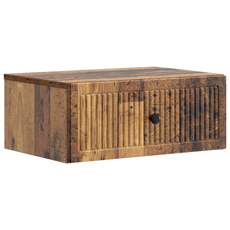 Šalia lovos spintelė 2 pcs Sendintos medienos 49 x 34,5 x 20 cm
