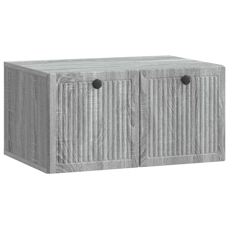 Sieninė TV spintelė Pilka sonoma ąžuolo 59,5 x 41 x 30 cm