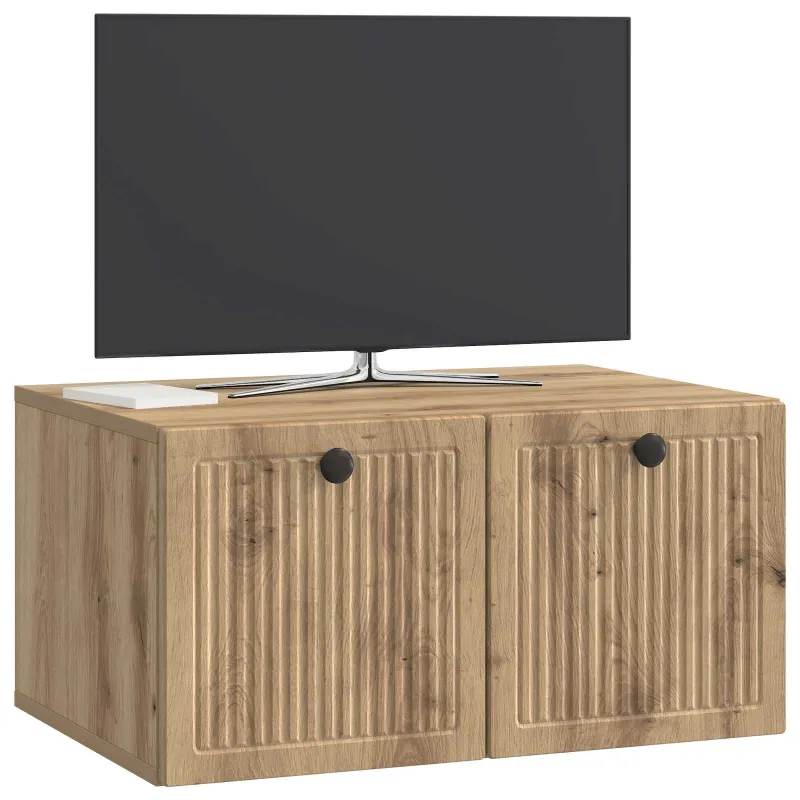 Sieninė TV spintelė Artisano ąžuolo 59,5 x 41 x 30 cm