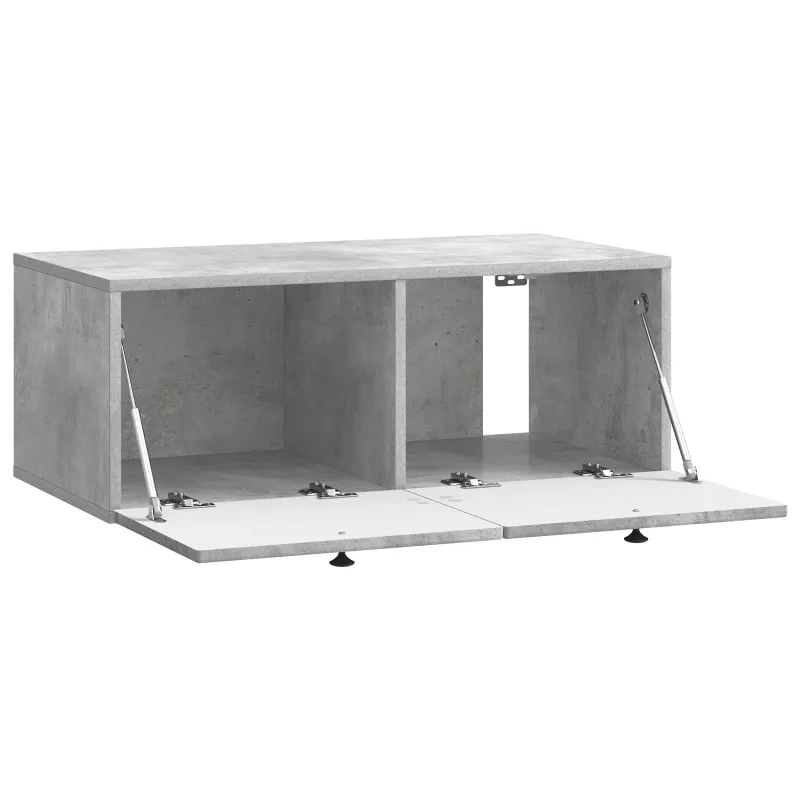 Sieninė TV spintelė Betono pilka 78,5 x 41 x 30 cm