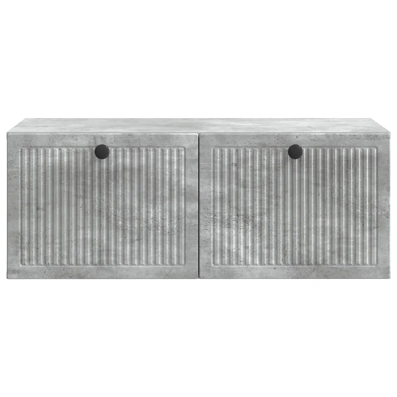 Sieninė TV spintelė Betono pilka 78,5 x 41 x 30 cm
