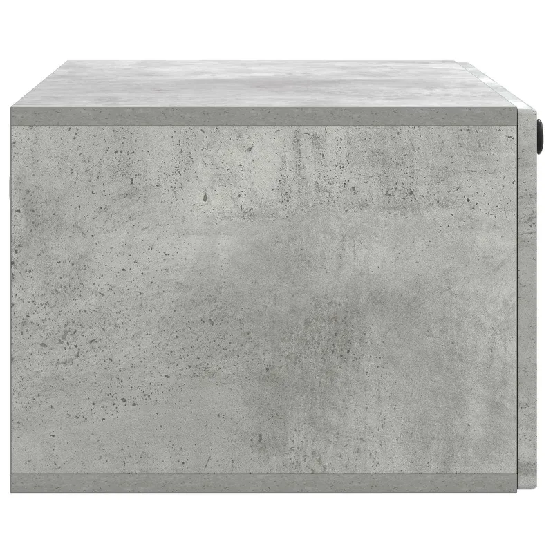 Sieninė TV spintelė Betono pilka 78,5 x 41 x 30 cm