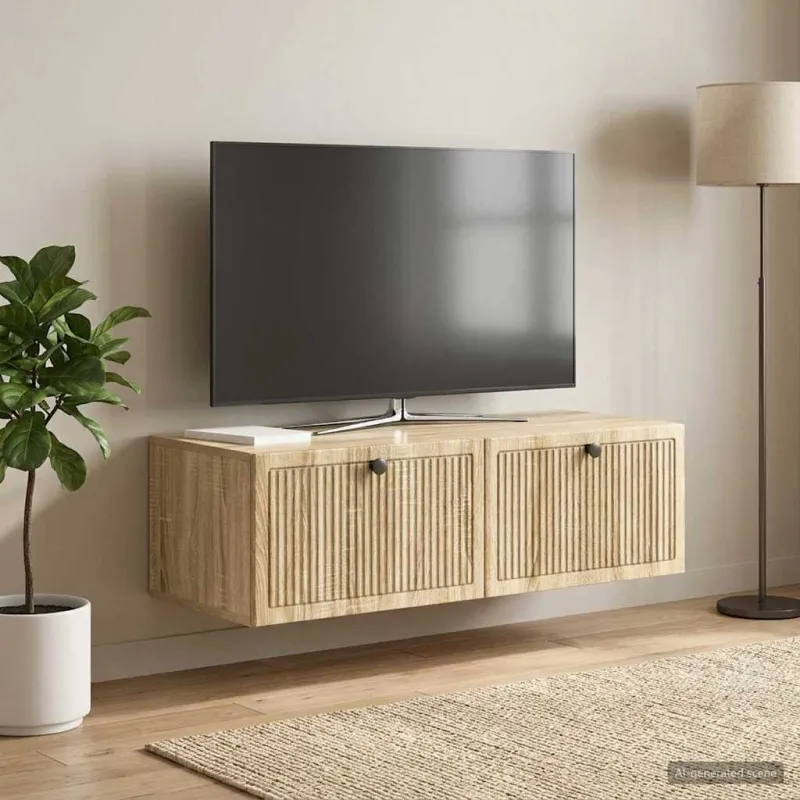 Sieninė TV spintelė Sonoma ąžuolas 98 x 41 x 30 cm