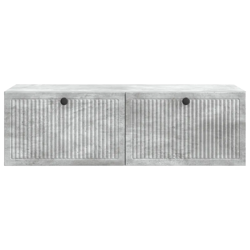 Sieninė TV spintelė Betono pilka 98 x 41 x 30 cm