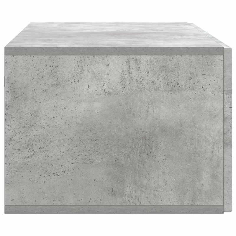 Sieninė TV spintelė Betono pilka 98 x 41 x 30 cm
